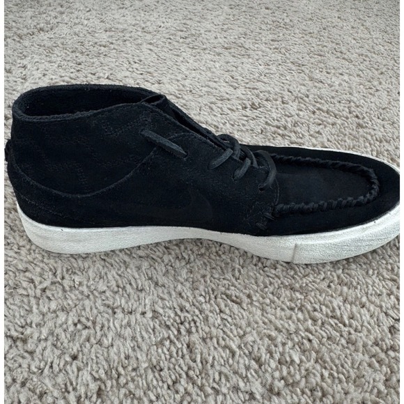 Nike SB Janoski Shoes Mens 5.5 Mid AQ7460 002‎ Black Suede Mid Top Skate Sneaker main image 6